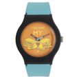 Fastrack Quartz Analog Black Dial Silicone Strap Watch for Unisex