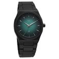 Vyb Quest By Fastrack Quartz Analog Green Gradient Dial Metal Strap Watch For Guys - image number 1