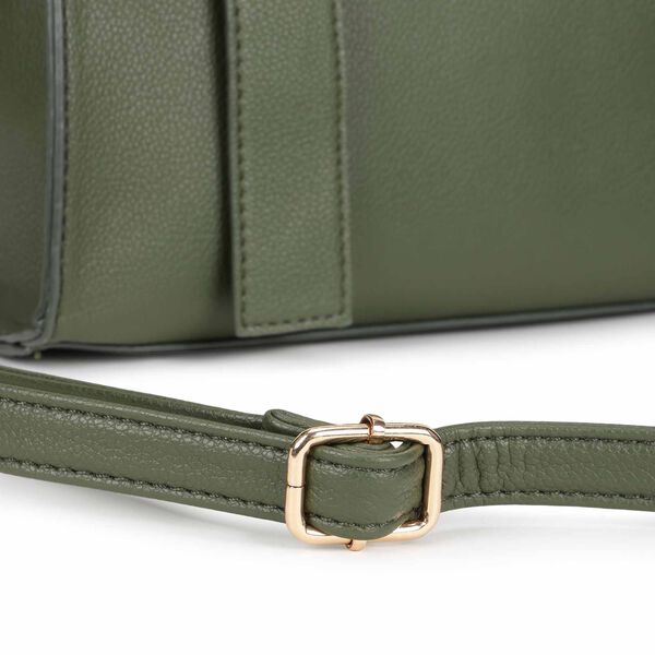 Chic olive satchel - image number 7