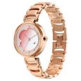 Fastrack Uptown Retreat Quartz Analog Pink Dial Metal Strap Watch for Girls - image number 4