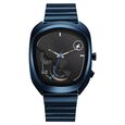 Fastrack UFO Quartz Multifunction Black Dial Blue Stainless Steel Strap Watch For Guys - image number 0