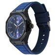 Fastrack Vyb Rebel Quartz Analog Blue Dial Blue Color Silicone Strap Watch For Guys - image number 3