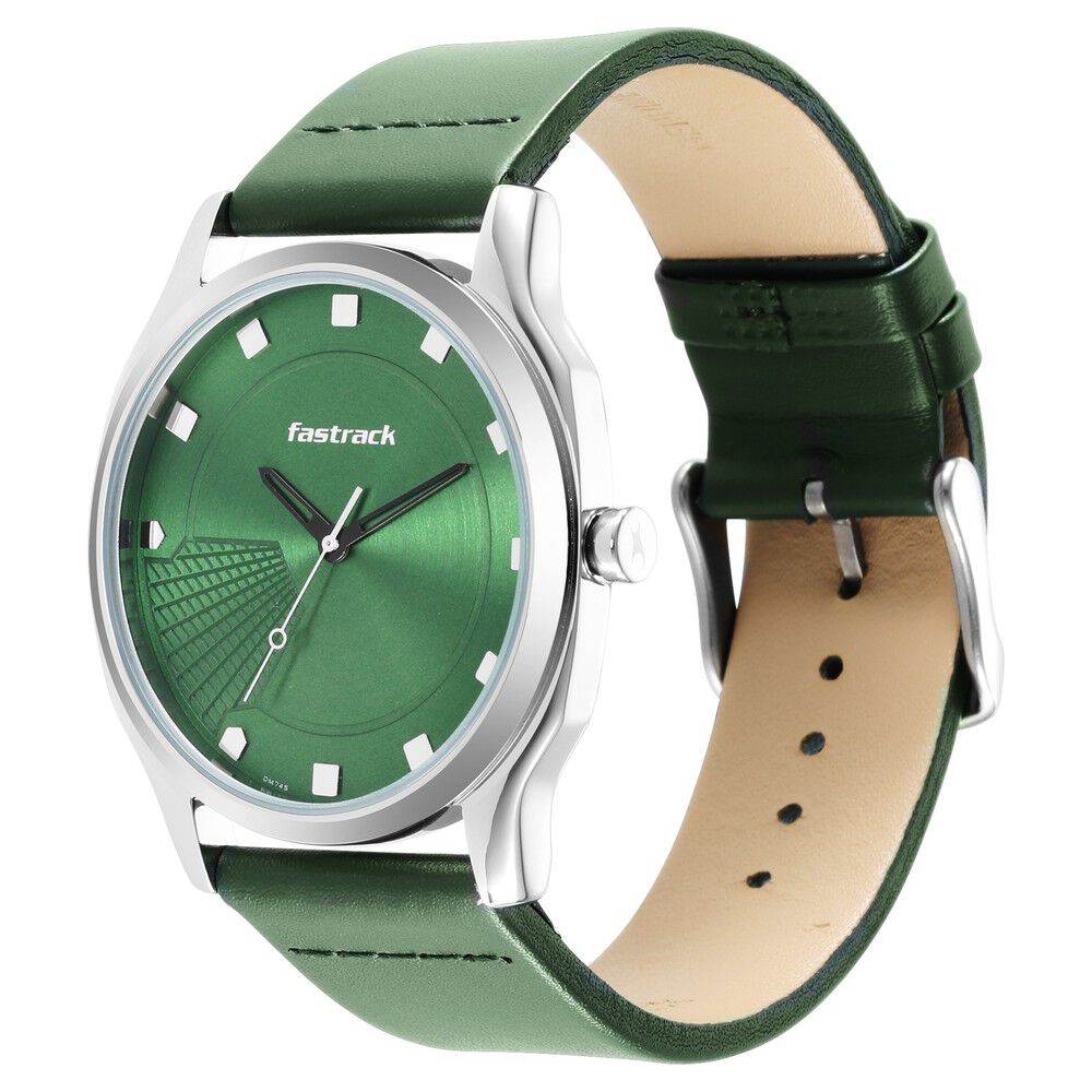 Fastrack green on sale watch
