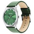 Fastrack Stunners Quartz Analog Green Dial Leather Strap Watch for Guys - image number 3