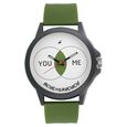 Fastrack Quartz Analog Black Dial Silicone Strap Watch for Unisex