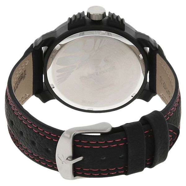 Fastrack Quartz Analog Black Dial Leather Strap Watch for Guys - image number 3
