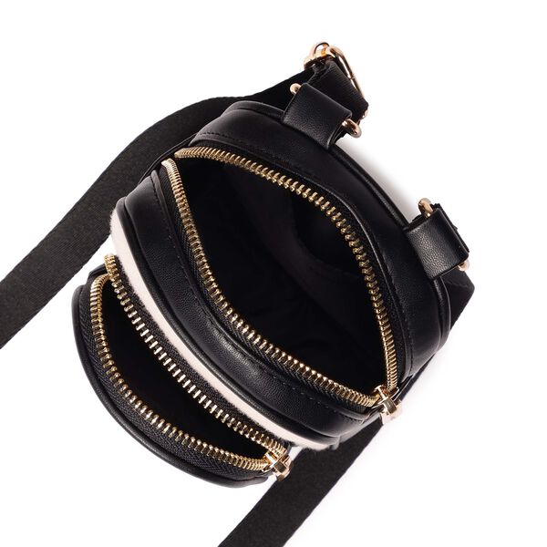 Black Color Block Sling - image number 3
