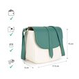 Fastrack RufflePlay green Sling - image number 8