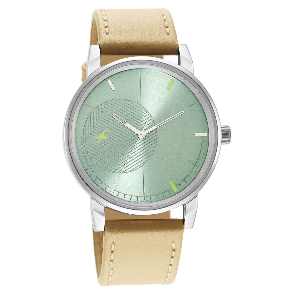 Fastrack watch green dial sales