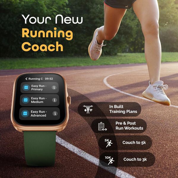 Fastrack Discovery with 4.9 CM AMOLED Display SingleSyncTM BT Calling, Built-in GPS, Running Courses, Running plans - image number 3