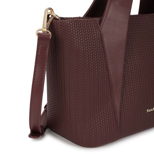 Mocha Plait Satchel - image number 7