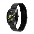 Fastrack Spooky Quartz Multifunction Watch for Men with Black Dial and Black Metal Strap - image number 2