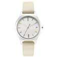 Fastrack Stunners Quartz Analog White Dial Leather Strap Watch for Girls - image number 1