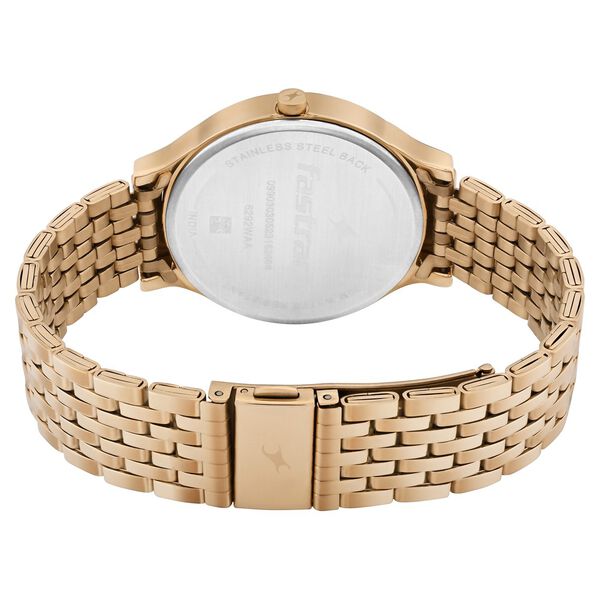 Fastrack Crush Quartz Analog Silver Dial Stainless Steel Strap Watch for Girls - image number 4