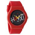 Fastrack Quartz Analog Black Dial Silicone Strap Watch for Unisex - image number 1