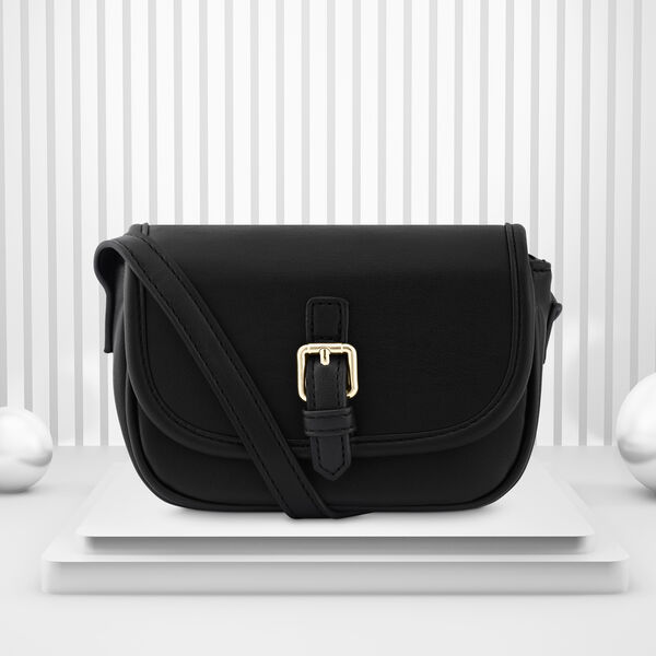 Fastrack Black Casual Sling Bag for Girls - image number 0