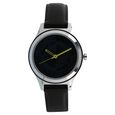 Fastrack Checkmate Quartz Analog Black Dial Leather Strap Watch for Girls - image number 0