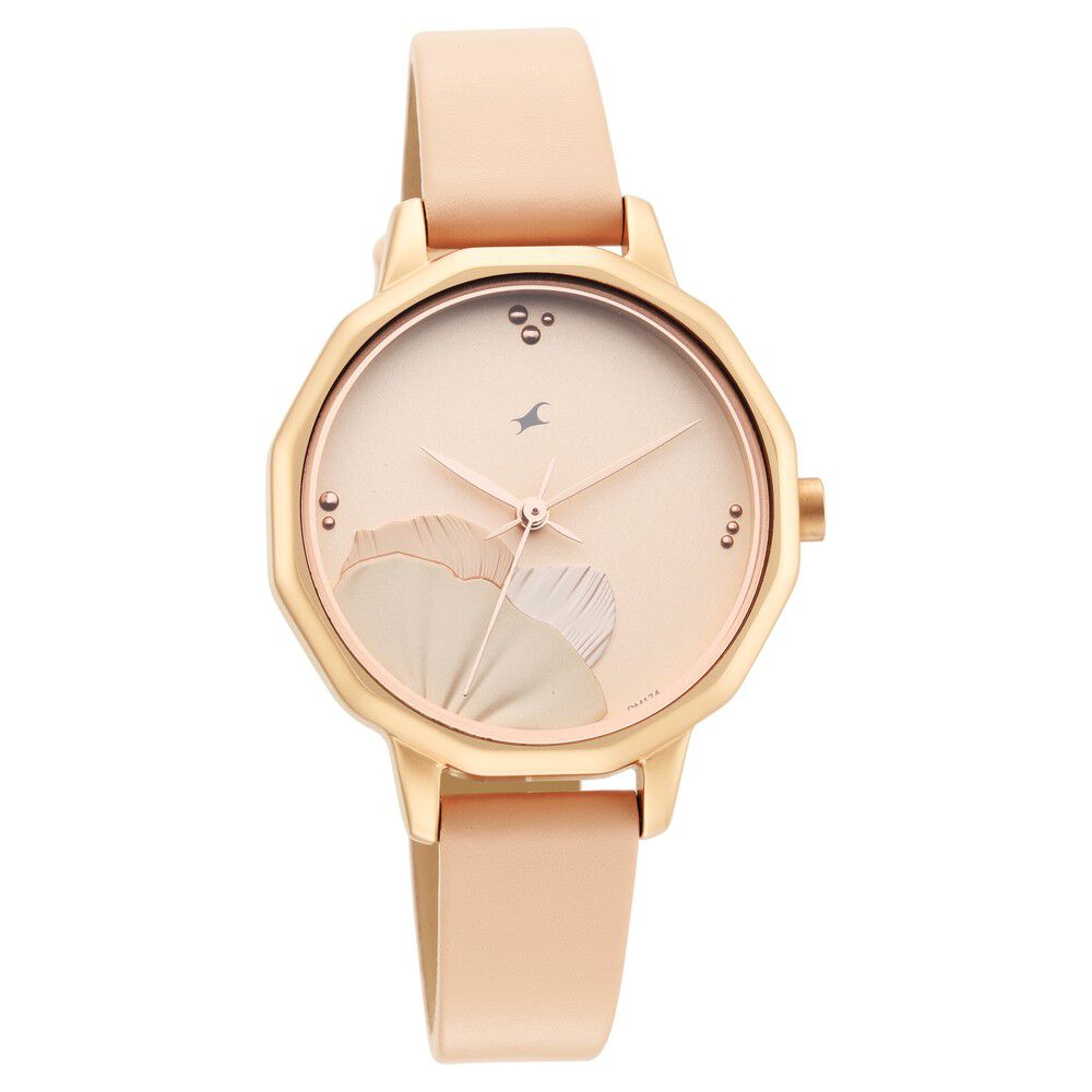 Fastrack watches for womens leather shop belt