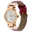 Fastrack Quartz Analog Silver Dial Leather Strap Watch for Girls - image number 1
