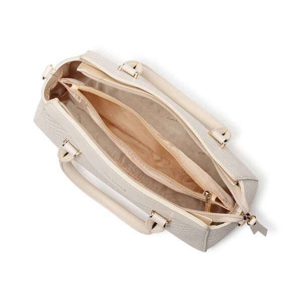 Ivory gridelle satchel - image number 3