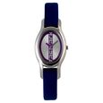 Fastrack Quartz Analog Black Dial Leather Strap Watch for Girls