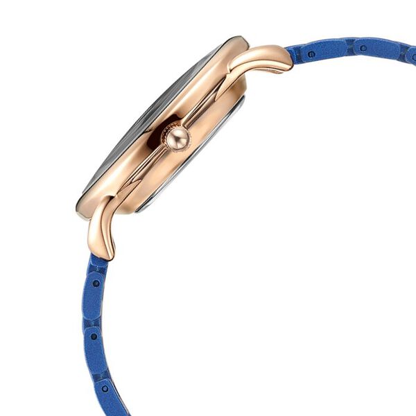 Fastrack Vyb Charmer Quartz Analog Blue Dial Stainless Steel Strap Watch for Girls - image number 4