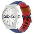Fastrack Denim Quartz Analog White Dial Denim Strap Watch for Guys - image number 2