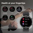 Fastrack Optimus 2 Pro 3.63 cm AMOLED, Advanced Blazing Fast UI, AOD, Metal Case, IP68, Working Crown Smartwatch - image number 4