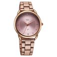 Vyb Charmer By Fastrack Quartz Analog Pink Dial Metal Strap Watch For Girls - image number 1