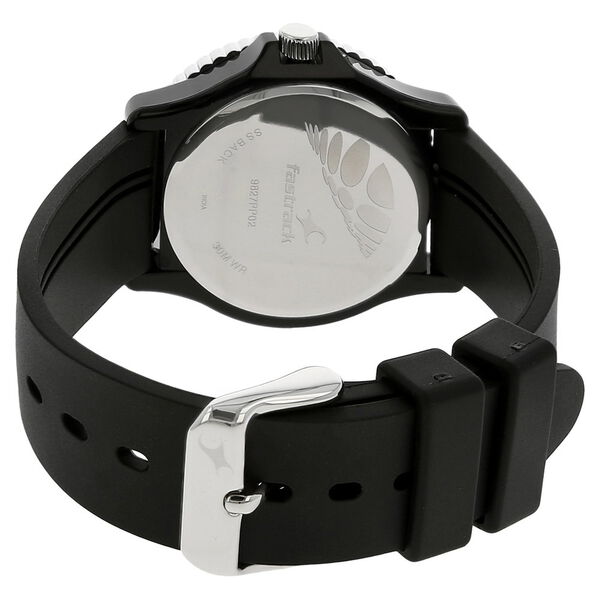 Fastrack Quartz Analog Black Dial Plastic Strap Watch for Girls - image number 3