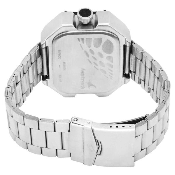 Fastrack Quartz Analog Silver Dial Metal Strap Watch for Guys - image number 2
