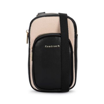 Black Color Block Sling