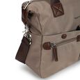 Fastrack Brown Colorblock Nylon Satchel - image number 6