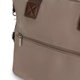 Fastrack Brown Colorblock Nylon Satchel - image number 8