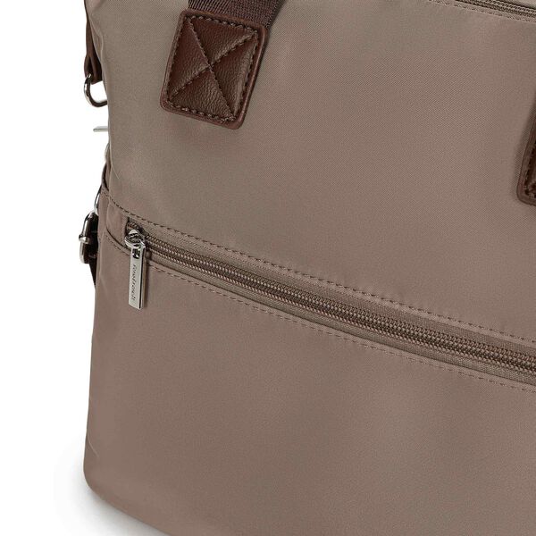 Fastrack Brown Colorblock Nylon Satchel - image number 8