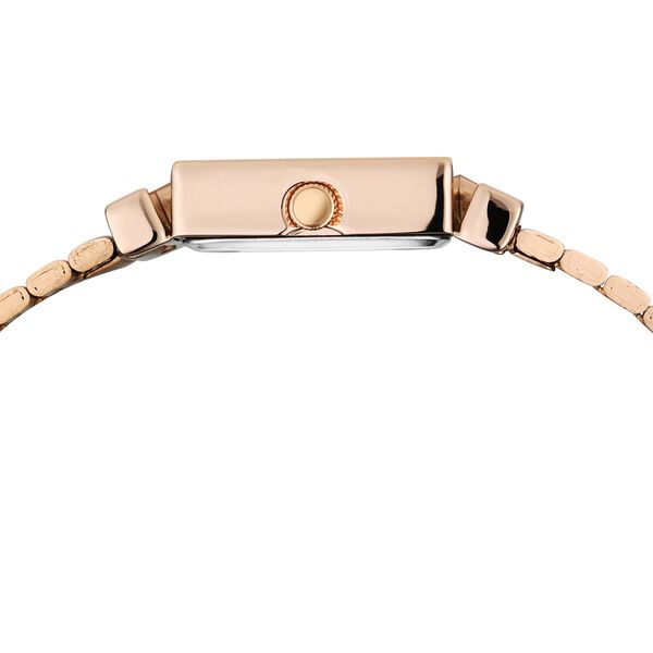 Vyb Showstopper By Fastrack Quartz Analog Rose Gold Dial Rose Gold Stainless Steel Strap Watch For Girls - image number 7