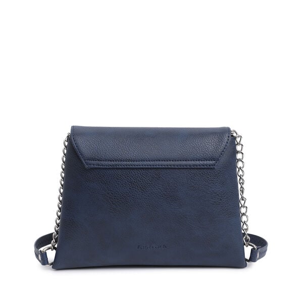 Fastrack Classic Envelope Sling Bag for Women | Stylish Crossbody Bag for Girls, Ladies, Women | Structured Handbag Made of High-Quality Faux Leather (Blue)� - image number 2