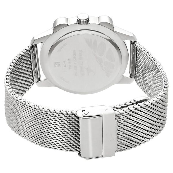 Fastrack Denim Quartz Analog with Day and Date Black Dial Stainless Steel Strap Watch for Guys - image number 4