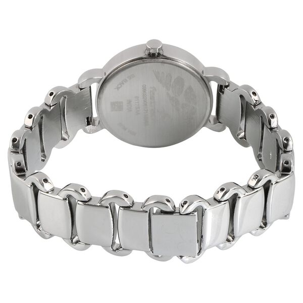 Fastrack Quartz Analog Black Dial Metal Strap Watch for Girls - image number 3