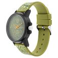 Fastrack Arcade Quartz Analog Green Dial Silicone Strap Unisex Watch - image number 2
