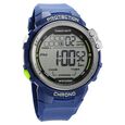 Fastrack Digital Dial Blue Silicone Strap Watch For Guys - image number 1