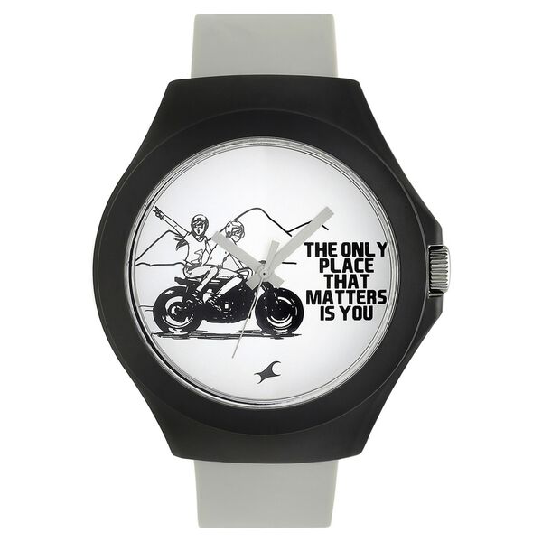 Fastrack Road Trip Quartz Analog Multicoloured Dial Silicone Strap Unisex Watch - image number 0
