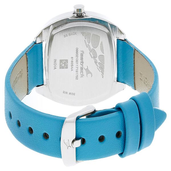Fastrack Bare Basics Quartz Analog White Dial Leather Strap Watch for Girls - image number 3