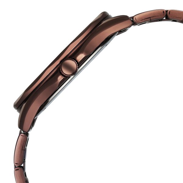 Vyb Drift By Fastrack Quartz Analog Brown Dial Brown Stainless Steel Strap Watch For Guys - image number 5