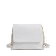 Fastrack Classic Envelope Sling Bag for Women | Stylish Crossbody Bag for Girls, Ladies, Women | Structured Handbag Made of High-Quality Faux Leather (White) - image number 0