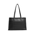 Fastrack Chic Spacious Laptop Tote Bag for Women | Stylish Casual Bag for Ladies, Women, Girls | College, Work Bag Made of High-Quality Faux Leather (Black) - image number 2