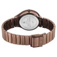 Fastrack Gelato brown multifunction metal strap watch with Chocolate dial for Girls - image number 5