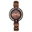 Fastrack Glitch Quartz Analog Brown Dial Metal Strap Watch for Girls - image number 1