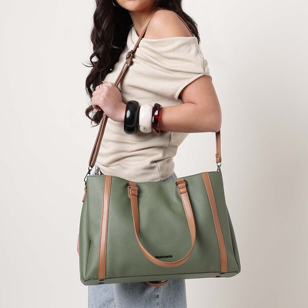 Metro carry laptop tote - olive - image number 0