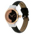 Fastrack Quartz Analog Black Dial Leather Strap Watch for Girls - image number 1